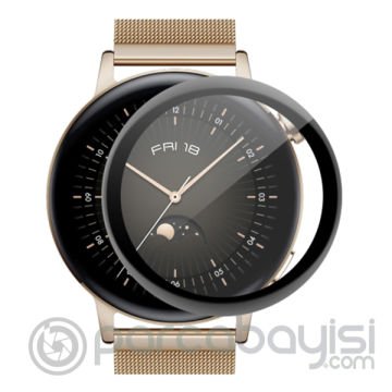 Huawei Watch GT3 42mm 3D Full Kaplama Ekran Koruyucu PET+PMMA