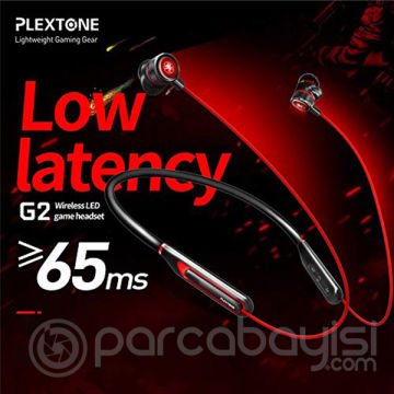 PLEXTONE G2 Oyuncu Bluetooth Kulaklık Boyun Bandı Kulaklık 7.1 Stereo 3D 65MS