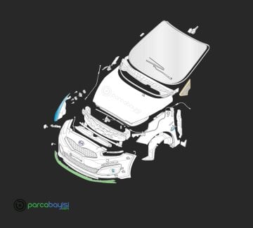 Kia Ceed Ön Tampon Alt Bakaliti Orjinal | 86591A2600