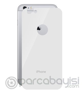 İphone 6plus İphone 6s Plus Arka Renkli Kırılmaz Cam Arka Koruyucu