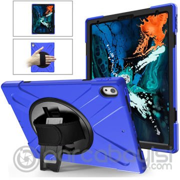 Ally İPad Pro 12.9 3 Katmanlı Standlı Zırh Kılıf-Shockproof