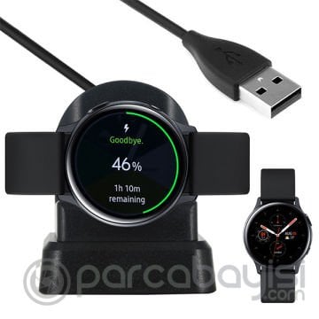 Galaxy Watch3-4 Active R500 Active 2 R820 R830 wireless Standlı Şarj Kablosu