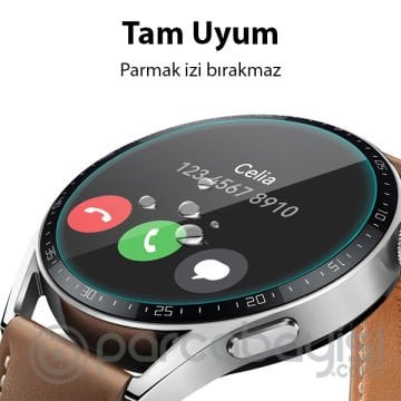 Huawei Watch GT3 46mm Tempered Kırılmaz Cam Ekran Koruyucu
