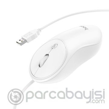 HOCO GM13 Bussines 1600DPI 4D Yüksek Hassasiyet Kablolu Optik Mouse