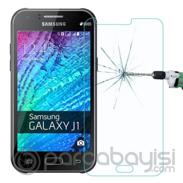 Ally SM Galaxy J1 J100 İçin Tempered Kırılmaz Cam Ekran Koruyucu