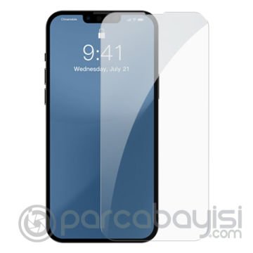 ALLY iPhone 13-13 Pro 6.1inç Tempered Kırılmaz Cam Ekran Koruyucu