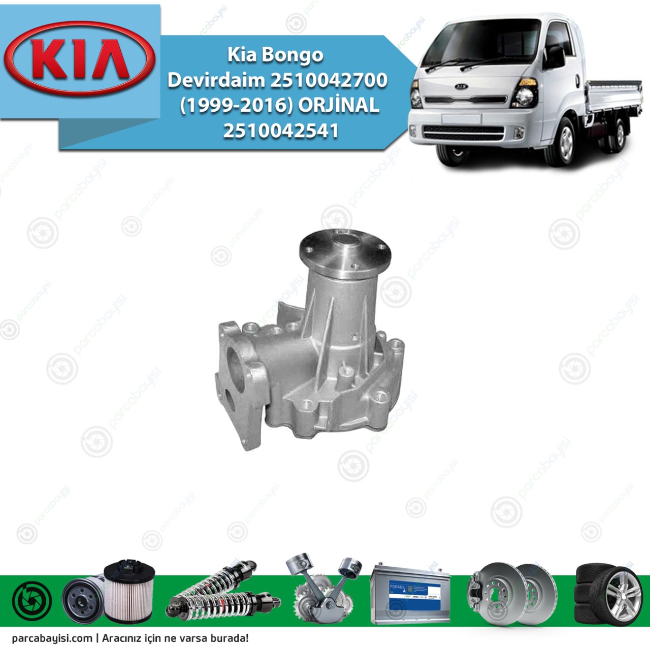 Kia Bongo Devirdaim 2510042700 (1999-2016) Orijinal | 2510042541