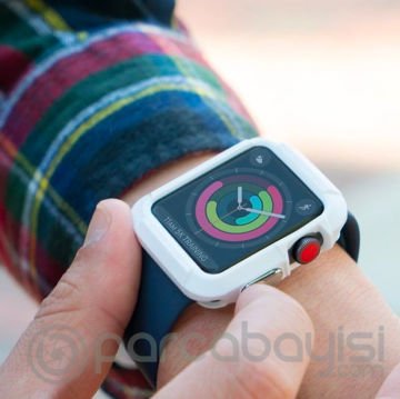 Ally Apple Watch SE-6-5-4 44MM Şok Darbe Onleyici Silikon Kılıf