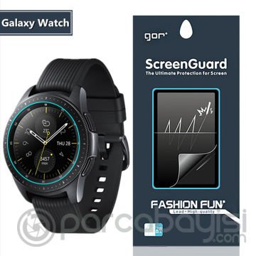 Gor Sm Galaxy Watch 42mm Darbe Emici Ekran Koruyucu 2 Adet Set