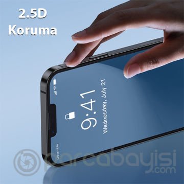 iPhone 13 Mini Tempered Kırılmaz Cam Ekran Koruyucu 2 Adet Set