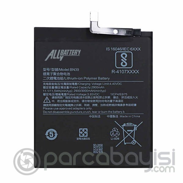 Xiaomi Mi Play BN39 3000mAh Pil Batarya