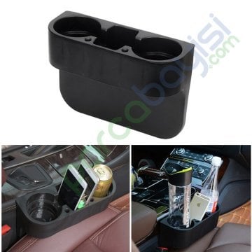 Araç İçi Bardak Tutucu Telefon Tutucu Mükemmel Organizer