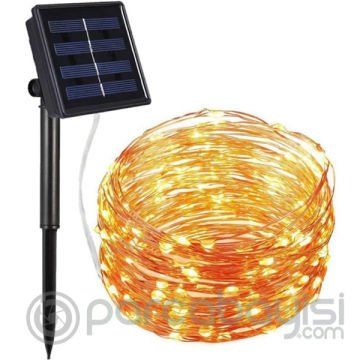 ALLY Solar Güneş Enerjili Dış Bahçe Aydınlatma Su Geçirmez Led 10M