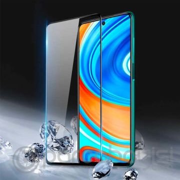 Dux Ducis Redmi Note 9S - Note 9 Pro Tempered Cam Ekran Koruyucu 9D Full Kaplama