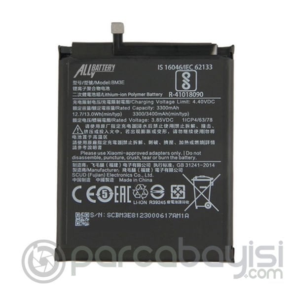 Xiaomi Mi 8 BM3E 3300mAh Pil Batarya