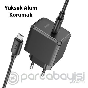 HOCO CS15A 30W Type-C Hızlı Şarj Aleti + Type-C to Type-C Kablo Seti