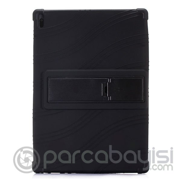 Lenovo Tab E10 TB-X104F Tab 4 10.1 Inch Tablet Standlı Silikon Kılıf