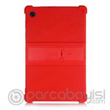 Lenovo M10 Plus Tb-X606 Standlı Silikon Kılıf