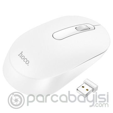 HOCO GM14 Platinium 1200dPi 2.4G Bluetooth Kablosuz Optik Mouse