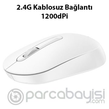 HOCO GM14 Platinium 1200dPi 2.4G Bluetooth Kablosuz Optik Mouse