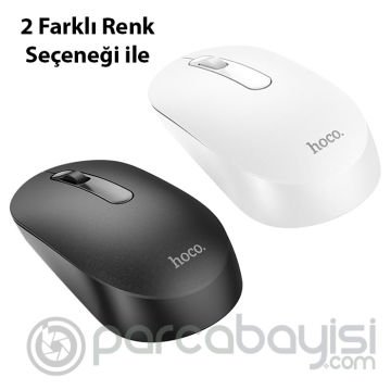 HOCO GM14 Platinium 1200dPi 2.4G Bluetooth Kablosuz Optik Mouse