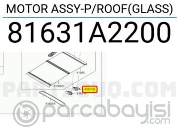 Ceed Sunroof Motoru Orjinal | 81631A2200