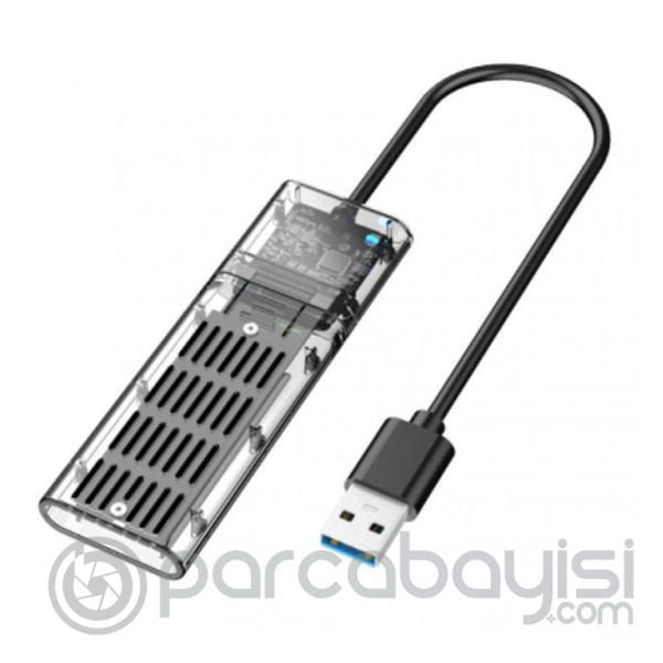 ALLY M.2 Sata USB 3.0 Gen1 SSD Harddisk Kutusu  M.2 NGFF- JMS578 Kapaklı