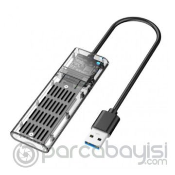 ALLY M.2 Sata USB 3.0 Gen1 SSD Harddisk Kutusu  M.2 NGFF- JMS578 Kapaklı