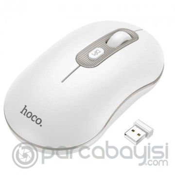 HOCO GM21 Platinium 1600dPi 2.4G Bluetooth Kablosuz Optik Mouse