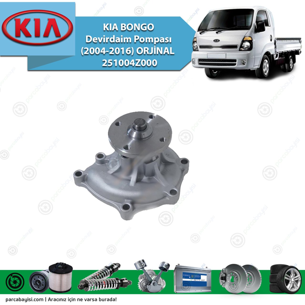 Kia Bongo Devirdaim Pompası (2004-2016) Orijinal | 251004Z000