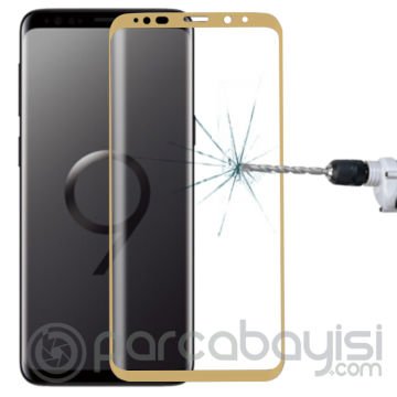 Samsung Galaxy S9 3D Full Kaplama Kavisli Kırılmaz Cam Ekran Koruyucu