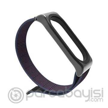 Mijobs Xiaomi Mi Band 4-3 Nylon Kayış Kordon