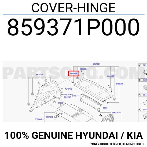 Kia Venga Braket Orjinal | 859371P000