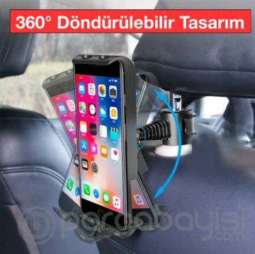 Ally Universal Araç Arka Koltuk Tablet ve Telefon Tutucu