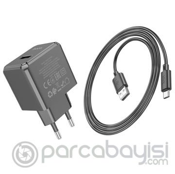 HOCO CS11A USB Port + USB to Type-C Şarj Kablosu ve Adaptörü Seti