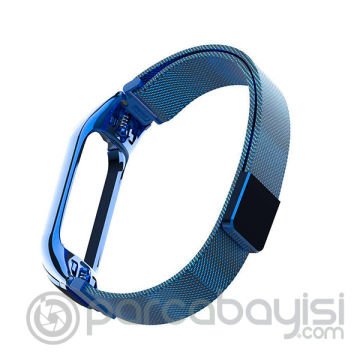 Xiaomi Mi Band 4-3  Metal Kayış Kordon Milano Loop