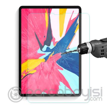 İPad Pro 12.9 2021-2020-2018 Tempered Cam Ekran Koruyucu