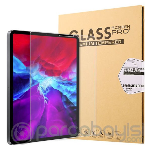 İPad Pro 12.9 2021-2020-2018 Tempered Cam Ekran Koruyucu