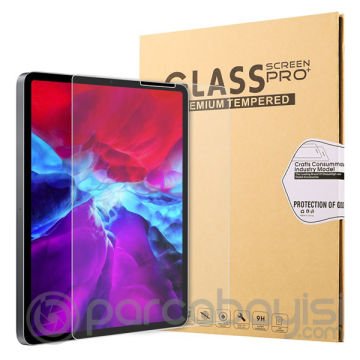 İPad Pro 12.9 2021-2020-2018 Tempered Cam Ekran Koruyucu