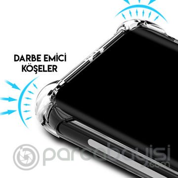Realme 5 Pro-Realme Q Anti-Drop Darbe Emici Silikon Kılıf
