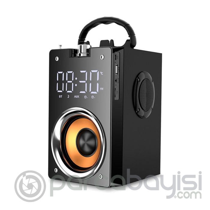 ALLY MC H3 Dijital Saatli Super Bass Bluetooth Hoparlör Subwoofer