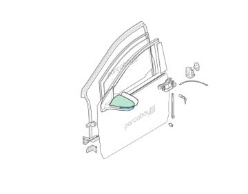 Kia Rio Stonic Kapak Dış Dikiz Sağ Orjinal | 87626H8010