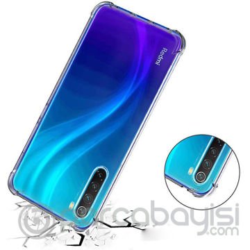 Xiaomi Redmi Note 8 Anti-Drop Darbe Emici Silikon Kılıf