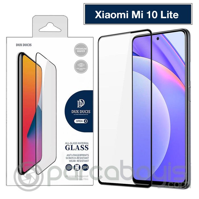 Dux Ducis Full Kaplama Xiaomi Mi 10 Lite Cam Ekran Koruyucu