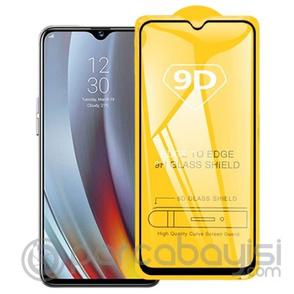 OPPO Realme 3 Pro 9D Full Glue Tempered Cam Ekran Koruyucu