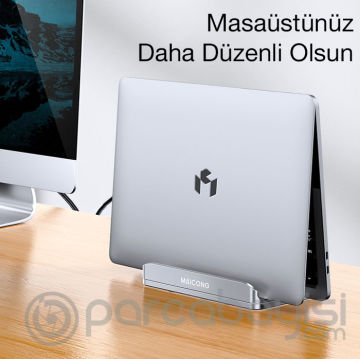 ALLY MC 818 Alüminyum Alaşımlı Dikey Laptop Masaüstü Standı