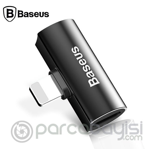 Baseus L46 İPhone 14-13-12,11Lightning Kulaklık+Şarj Usb Adaptörü