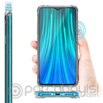Xiaomi Redmi Note 8 Pro Anti-Drop Darbe Emici Silikon Kılıf