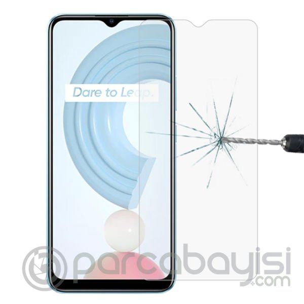 Ally OPPO Realme C21 Tempered Cam Ekran Koruyucu