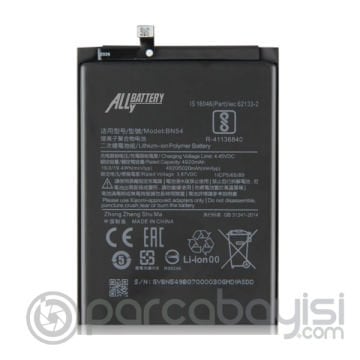 Xiaomi Redmi Note 9 ,Note 9 Pro Batarya Pil  ( BN54 ) Redmi 10X